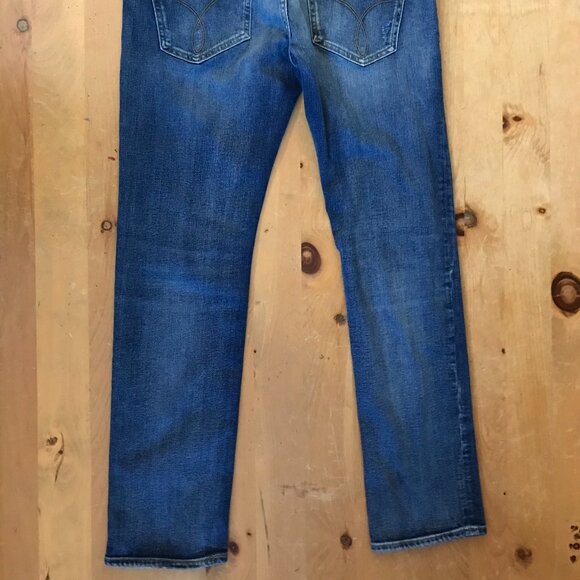 Calvin Klein Men’s Slim Jeans – Size 32x32, Dark Wash Denim - Picture 5 of 6